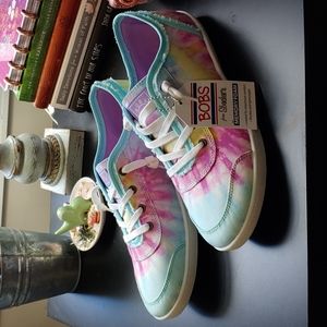 Bob's by Sketchers Tie Dye Shoes New